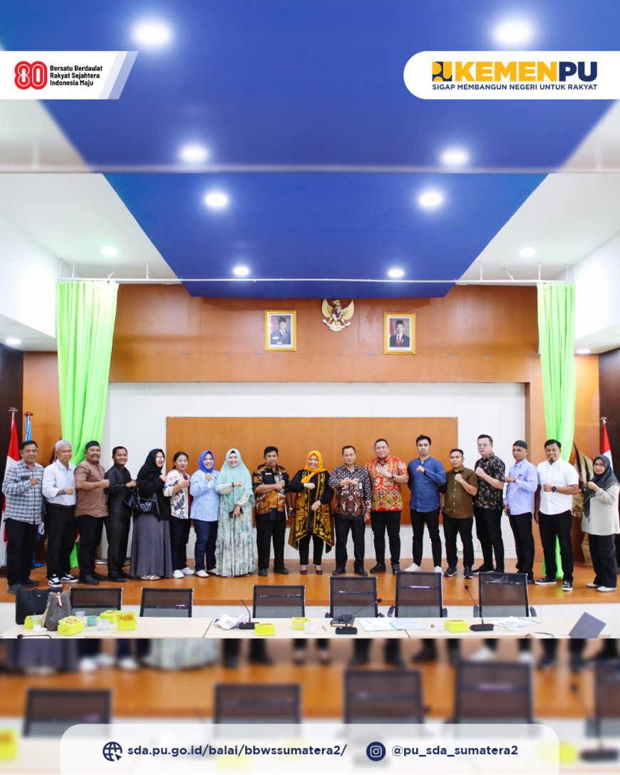 Tampung Aspirasi, BBWS Sumatera II Medan Terima Kunjungan Anggota DPRD Kota Tanjungbalai