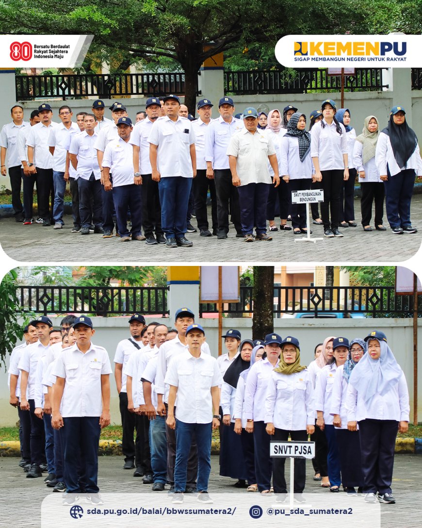 Pimpin Apel Pagi, Kabag Umum dan Tata Usaha Himbau Pembaruan Data Kepegawaian Dan Pemanfaatan Media Sosial Yang Bijak