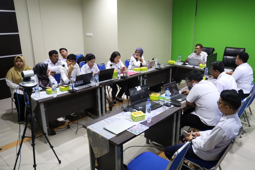Dukung Penyusunan Sidang Ketiga, TKPSDA Wilayah Sungai Toba Asahan Gelar Rapat Pokja