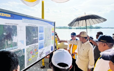Atasi Banjir Rob Pesisir, Kementerian Pekerjaan Umum Laksanakan Revitalisasi Danau Siombak