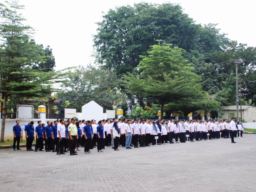 Melalui Apel Pagi, Katim Pelaksanaan Urusan Perencanaan OP SDA Ingatkan Jaga Keberlanjutan Fungsi Infrastruktur SDA