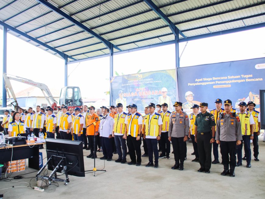 Gelar Apel Siaga Bencana Serentak, Kementerian Pekerjaan Umum Teguhkan Komitmen Kesiapsiagaan Nasional