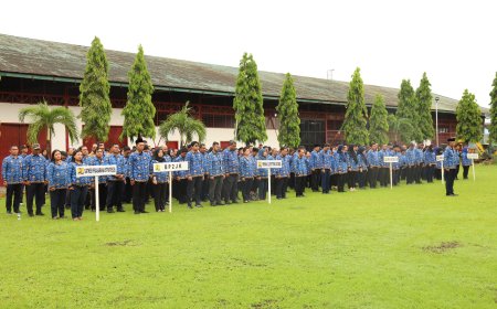 Peringati Hari Bela Negara ke-77, Pegawai Kementerian PU Sumut Teguhkan Semangat Bela Negara