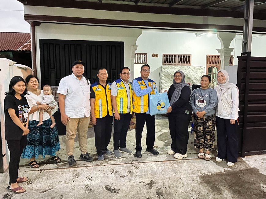 PU Peduli Bergerak, Kementerian Pekerjaan Umum Salurkan Bantuan untuk Korban Banjir di Kota Medan