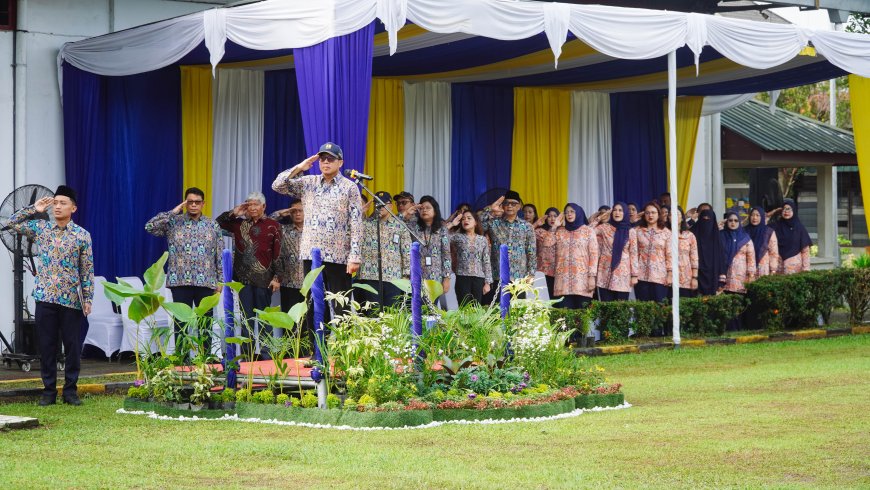 BBWS Sumatera II Medan Ikuti Upacara Hari Bakti ke-80 PU Bersama Seluruh Unit Organisasi Kementerian PU di Sumatera Utara