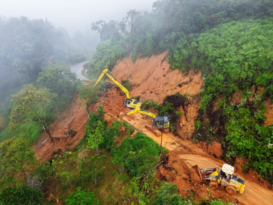 BBWS Sumatera II Medan Terus Lanjutkan Penanganan Darurat Longsor di Akses Jalan Menuju Kota Sibolga