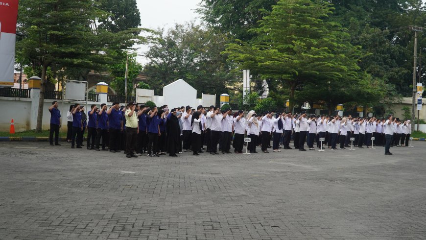 BBWS Sumatera II Medan Gelar Apel Pagi, Tekankan Kesiapsiagaan Bencana dan Kedisiplinan Pegawai