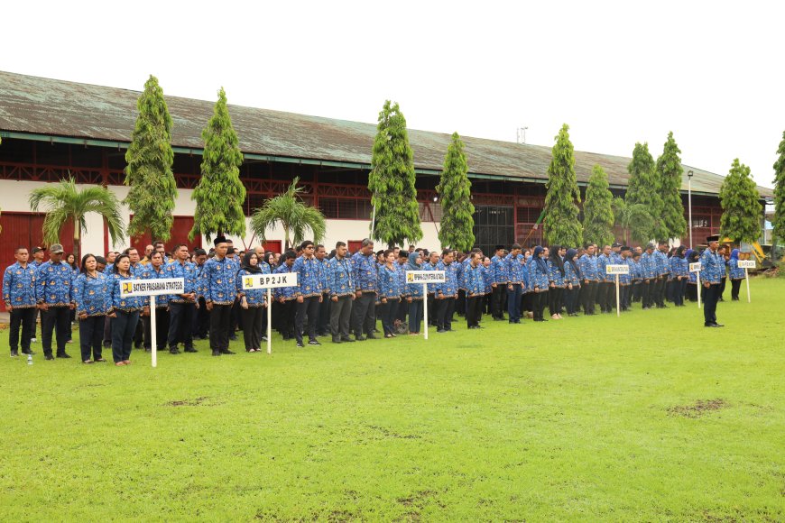 Peringati Hari Bela Negara ke-77, Pegawai Kementerian PU Sumut Teguhkan Semangat Bela Negara