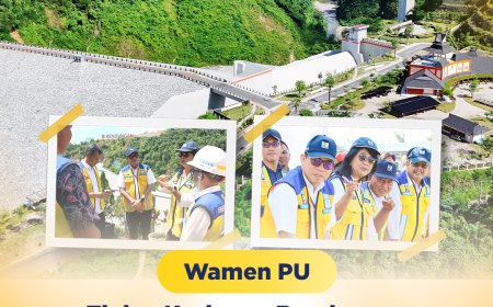 Wakil Menteri PU Tinjau Kesiapan Bendungan Lausimeme dan Rehabilitasi Bendung Bandar Sidoras di Deli Serdang