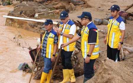 Tinjau Lokasi Banjir, BBWS Sumatera II Medan Pastikan Penanganan Darurat Berjalan Optimal di Kabupaten Tapanuli Tengah