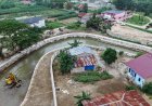 BBWS Sumatera II Medan Perkuat Tebing Sungai Sibarau untuk Lindungi Permukiman Warga
