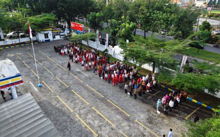 Peringati Kemerdekaan RI ke-81, BBWS Sumatera II Medan Gelar Upacara Bersama Unit Organisasi Kementerian PU Sumut