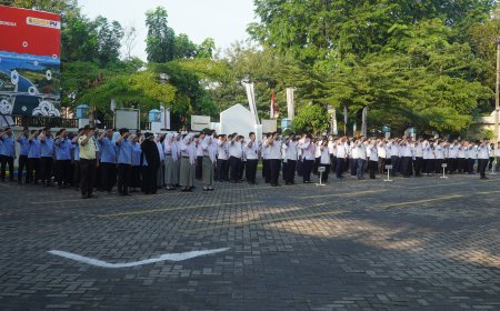 Gelar Apel Pagi, BBWS Sumatera II Medan Perkuat Kesiapsiagaan Bencana dan Percepatan Progress Pekerjaan