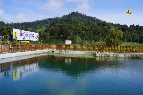 Topang Irigasi Pertanian dan Pariwisata, Kementerian PU Selesai Bangun 2 Embung di Dataran Tinggi Dieng