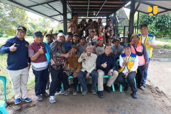 Percepat Pelaksanaan Instruksi Presiden, Kementerian PU Rehabilitasi Jaringan Irigasi Sesaot, Libatkan Masyarakat Lokal