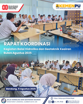 Rapat Koodinasi Internal Kegiatan BHGK Bulan Agustus Tahun Anggaran 2025