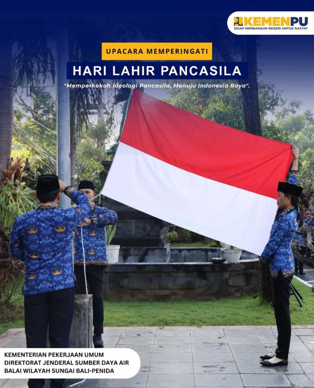 Upacara dalam rangka Peringatan Hari Lahir Pancasila Tahun 2025