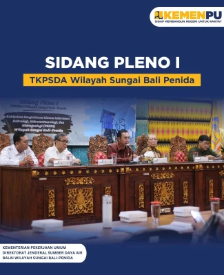 Sidang Pleno I TKPSDA Wilayah Sungai Bali-Penida