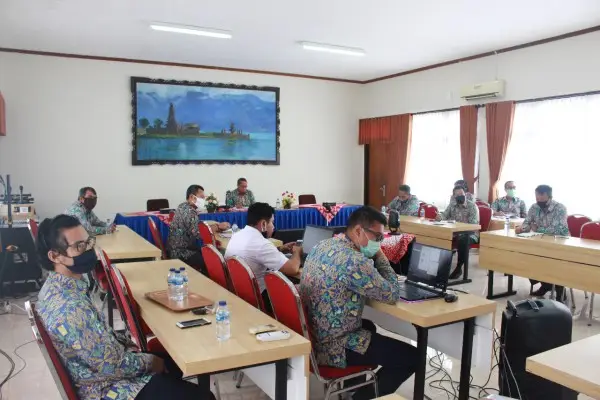 Rapat Internal Mengenai Evaluasi Pelaksanaan Pekerjaan TA 2020 serta Arahan dari Dirjen SDA ke Masing-masing Balai di Daerah di Lingkungan Sumber Daya Air Kementerian Pekerjaan Umum dan Perumahan Raky