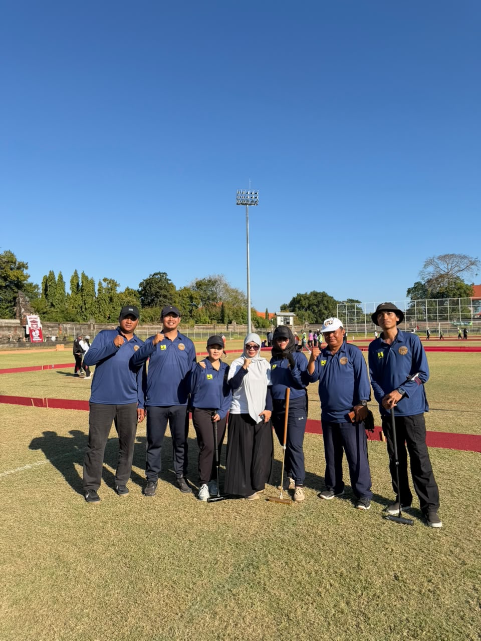 Tim Paguyuban Kemen PU Bali Turut Meriahkan Turnamen Gateball Terbuka Piala Gubernur Bali 2026