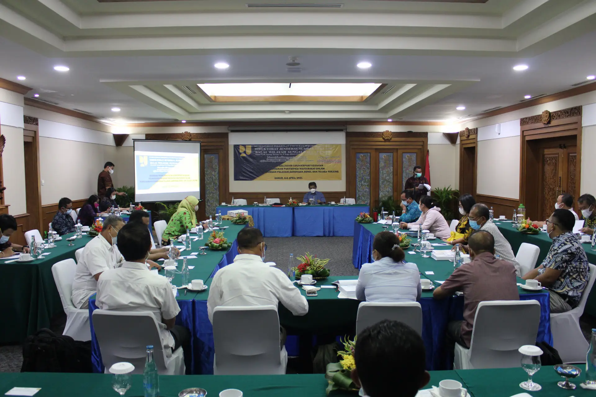 Kegiatan Pelaksanaan Program Partisipasi Masyarakat dalam Pemeliharaan di Bendungan palasari, Gerokgak, Benel dan Telaga Tunjung pada Dam Operational Improvement and Safety Project II