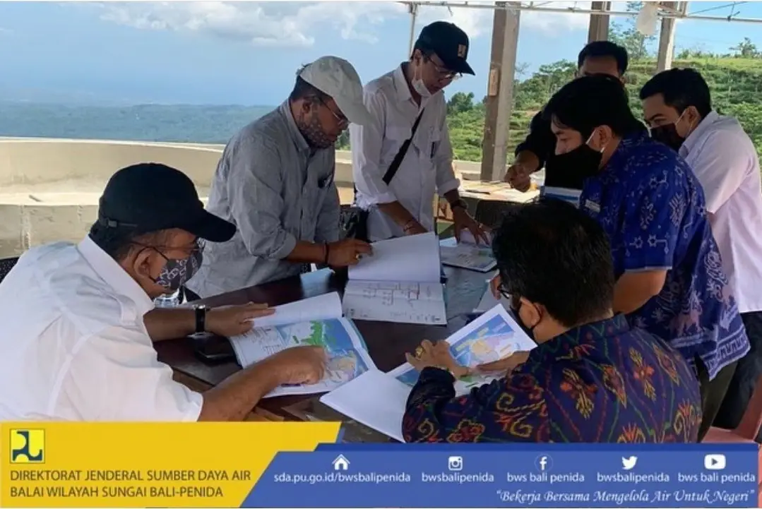 Koordinasi Bersama Bupati Buleleng  untuk mengatasi kekeringan dan penyediaan air baku di Desa Selat Kecamatan Sukasada