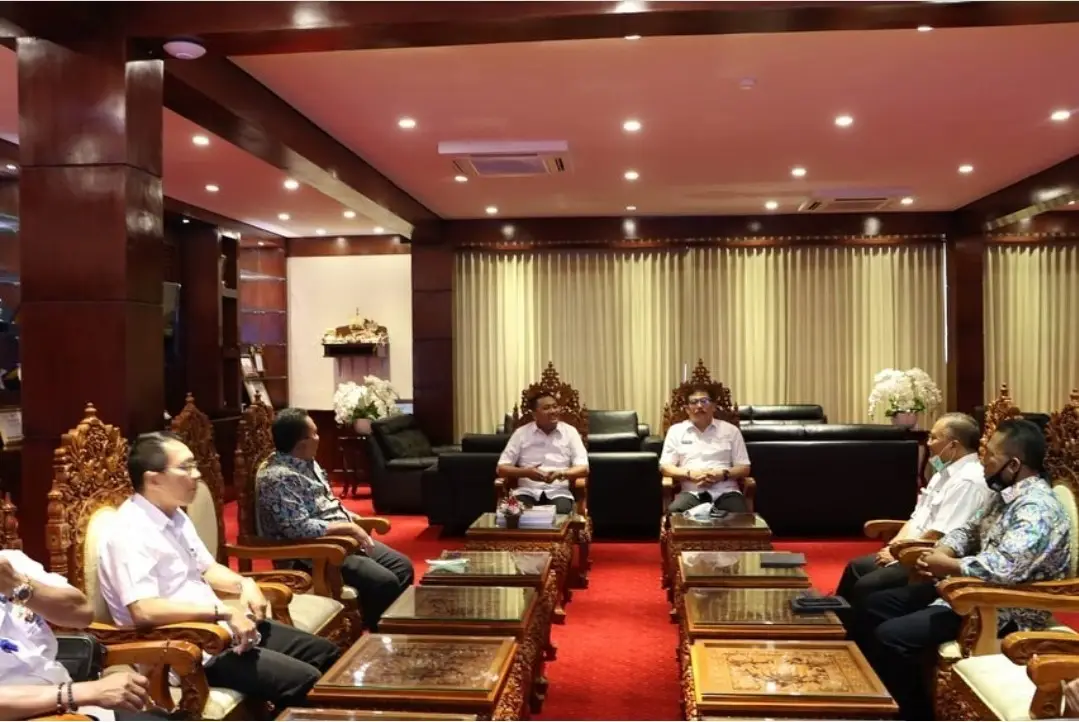 Koordinasi Bersama Bupati Gianyar dan Monitoring Pekerjaan di Kabupaten Gianyar