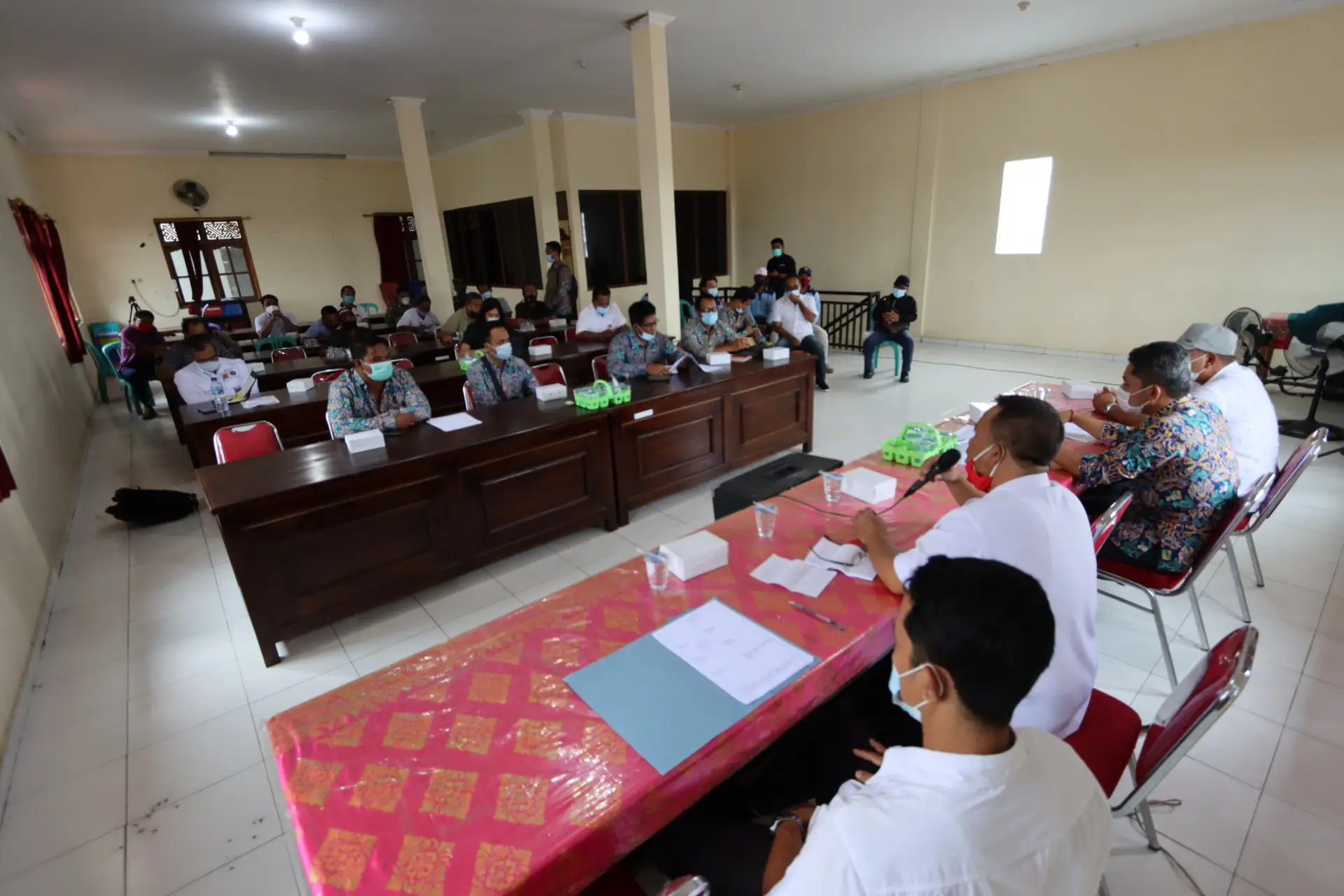 Sosialisasi Pekerjaan Pemeliharaan Jaringan Berupa Perbaikan Persungaian Tukad Saba di Kabupaten Buleleng