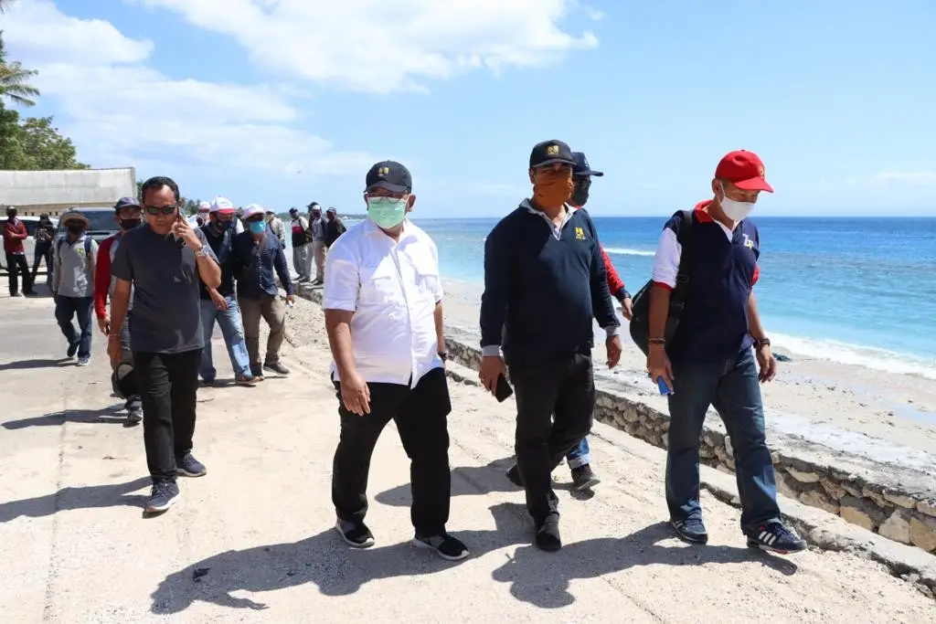 Kunjungan Kerja Lapangan Kepala Balai Wilayah Sungai Bali-Penida ke Nusa Penida