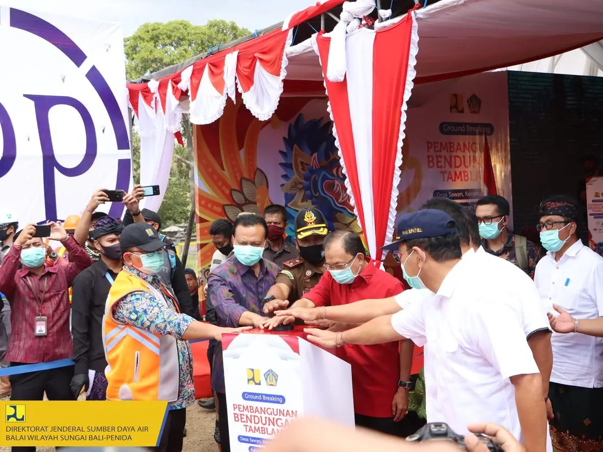 Ground Breaking Pembangunan Bendungan Tamblang