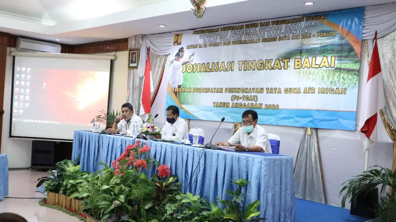 Sosialisasi Tingkat Balai Program Percepatan Peningkatan Tata Guna Air Irigasi (P3-TGAI)