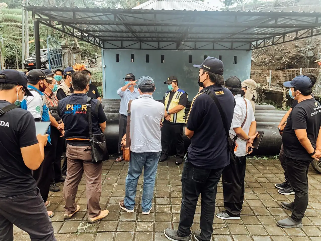 Inspeksi Menuju Sumber Air Baku Telagawaja Karangasem, Bali