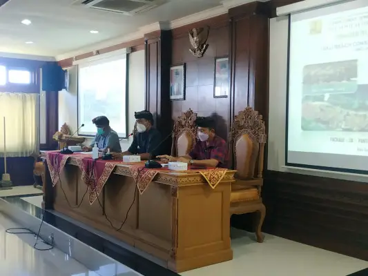 kegiatan Sosialisasi Awal Rencana Konservasi Pantai Nusa Dua dan Tanjung Benoa