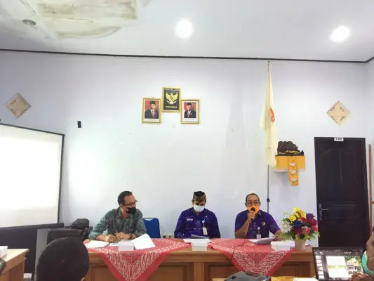 Sosialisasi Pelaksanaan Pekerjaan Pembangunan Embung Getakan II di Kabupaten Klungkung