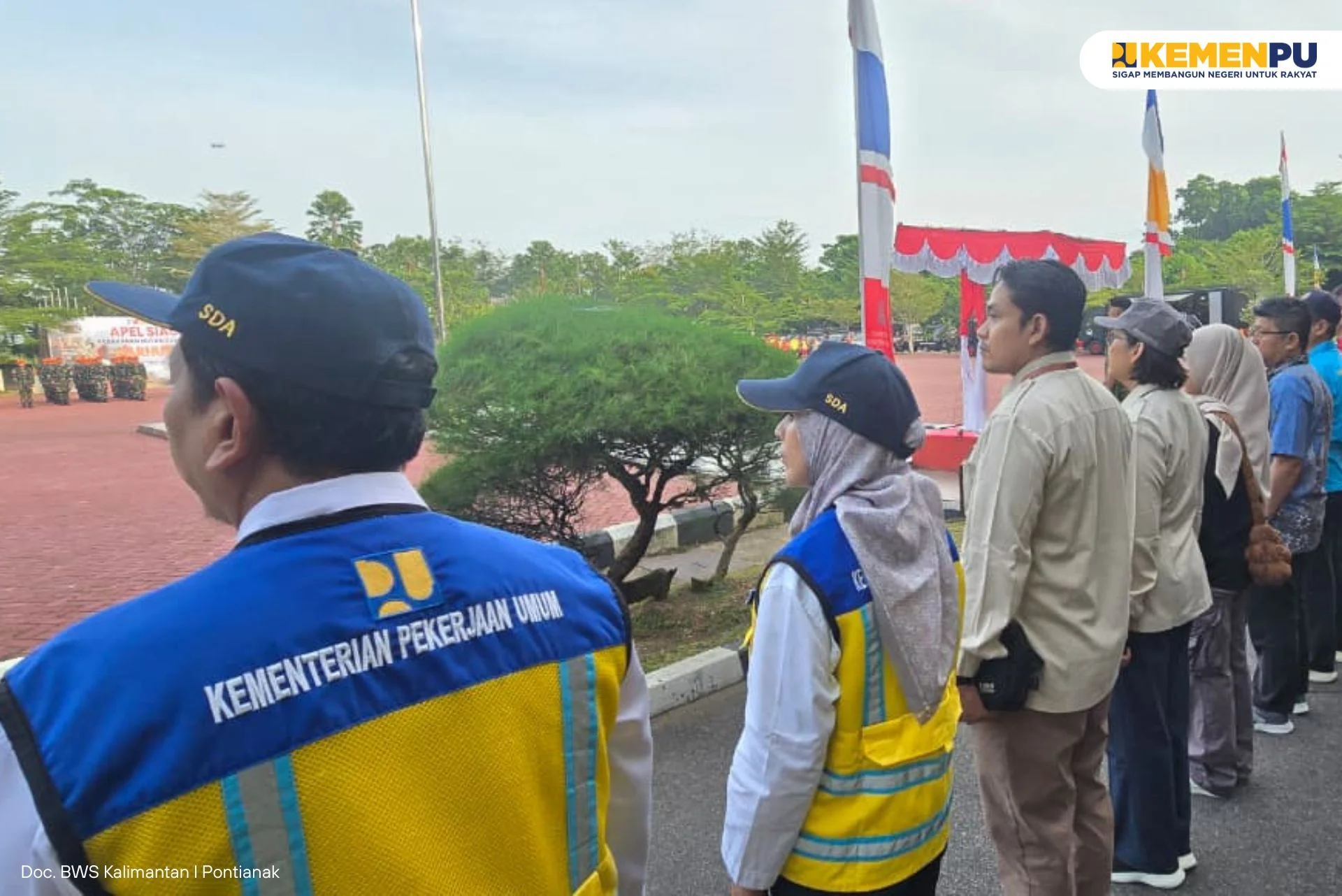 perkuat-kesiapsiagaan-karhutla-bws-kalimantan-i-pontianak-hadiri-apel-siaga-di-kubu-raya