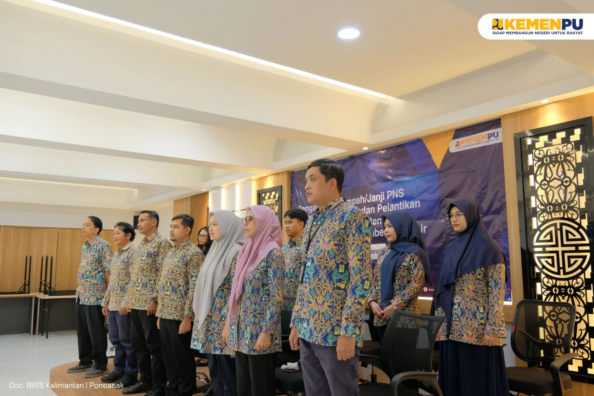 pengambilan-sumpahjanji-pegawai-negeri-sipil-pns-formasi-tahun-2024-dan-pelantikan-pejabat-fungsional-bws-kalimantan-i-pontianak