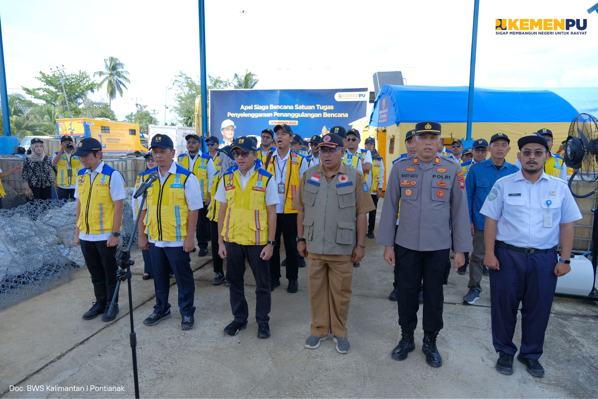 bws-kalimantan-i-gelar-apel-siaga-bencana-siap-hadapi-musim-penghujan-di-kalimantan-barat