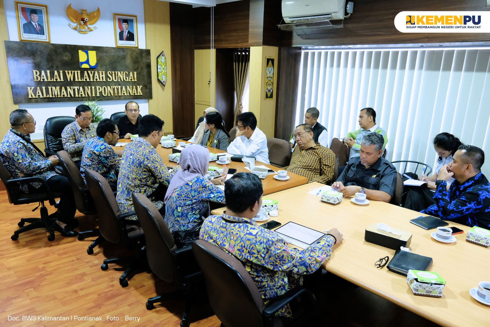audiensi-komisi-ii-dprd-kabupaten-bengkayang-di-kantor-bws-kalimantan-i-pontianak-sinergi-untuk-pembangunan-irigasi