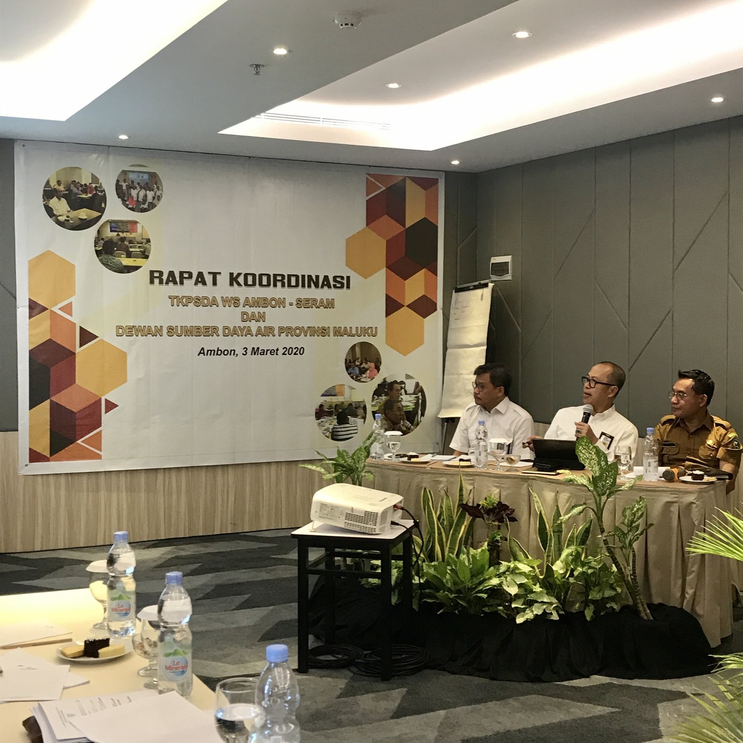 Rapat Kordinasi TKPSDA Ambon-Seram dan Dewan SDA Provinsi Maluku