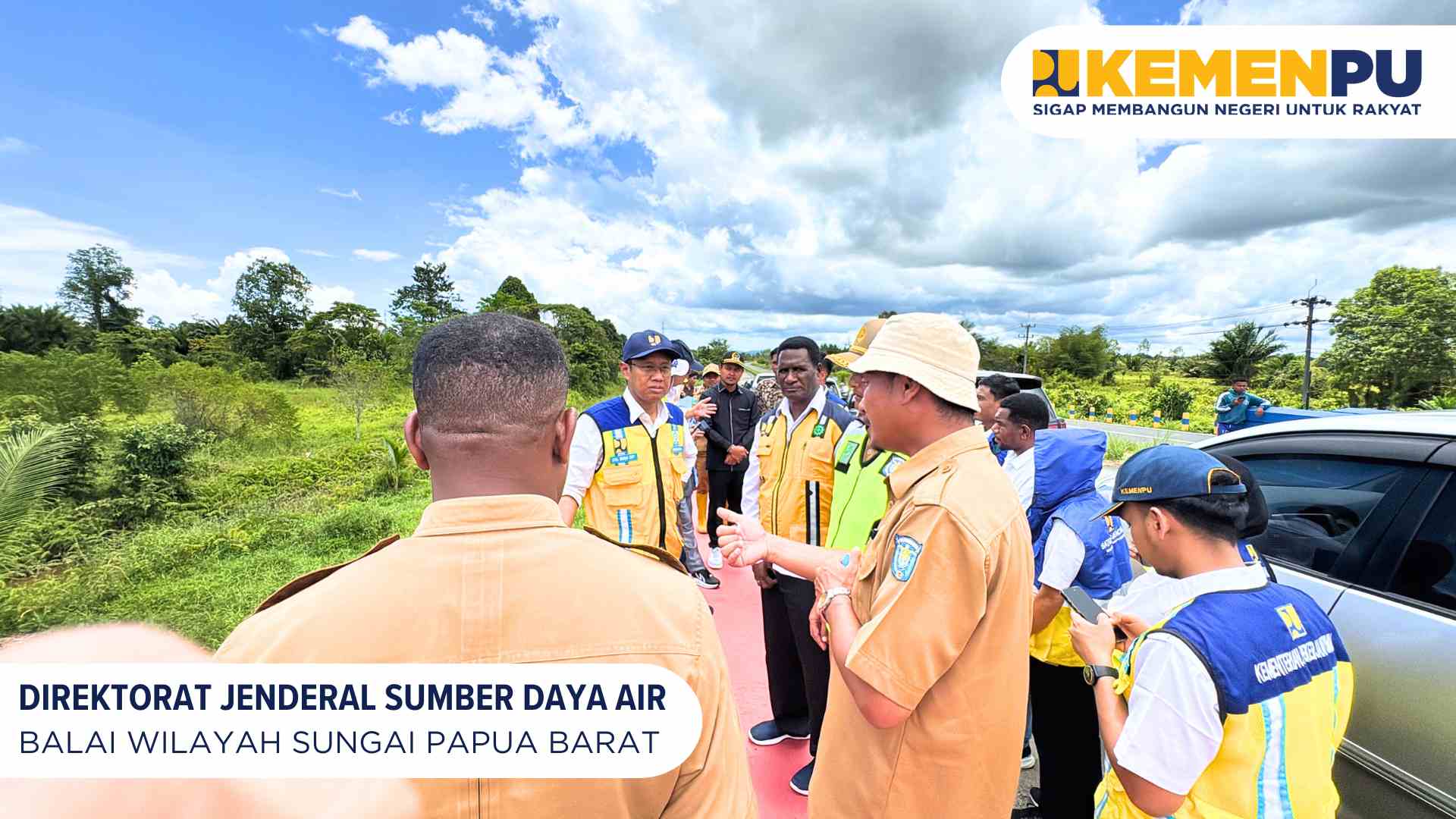 Gerak Cepat Tanggap Darurat, Balai Wilayah Sungai Papua Barat Tangani Banjir Kota & Kabupaten Sorong