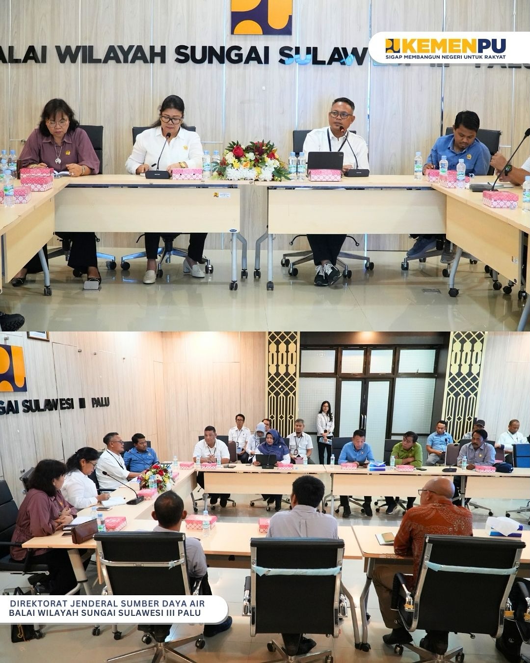 Balai Wilayah Sungai (BWS) Sulawesi III Palu menerima kunjungan kerja dari Komisi III DPRD Kabupaten Poso