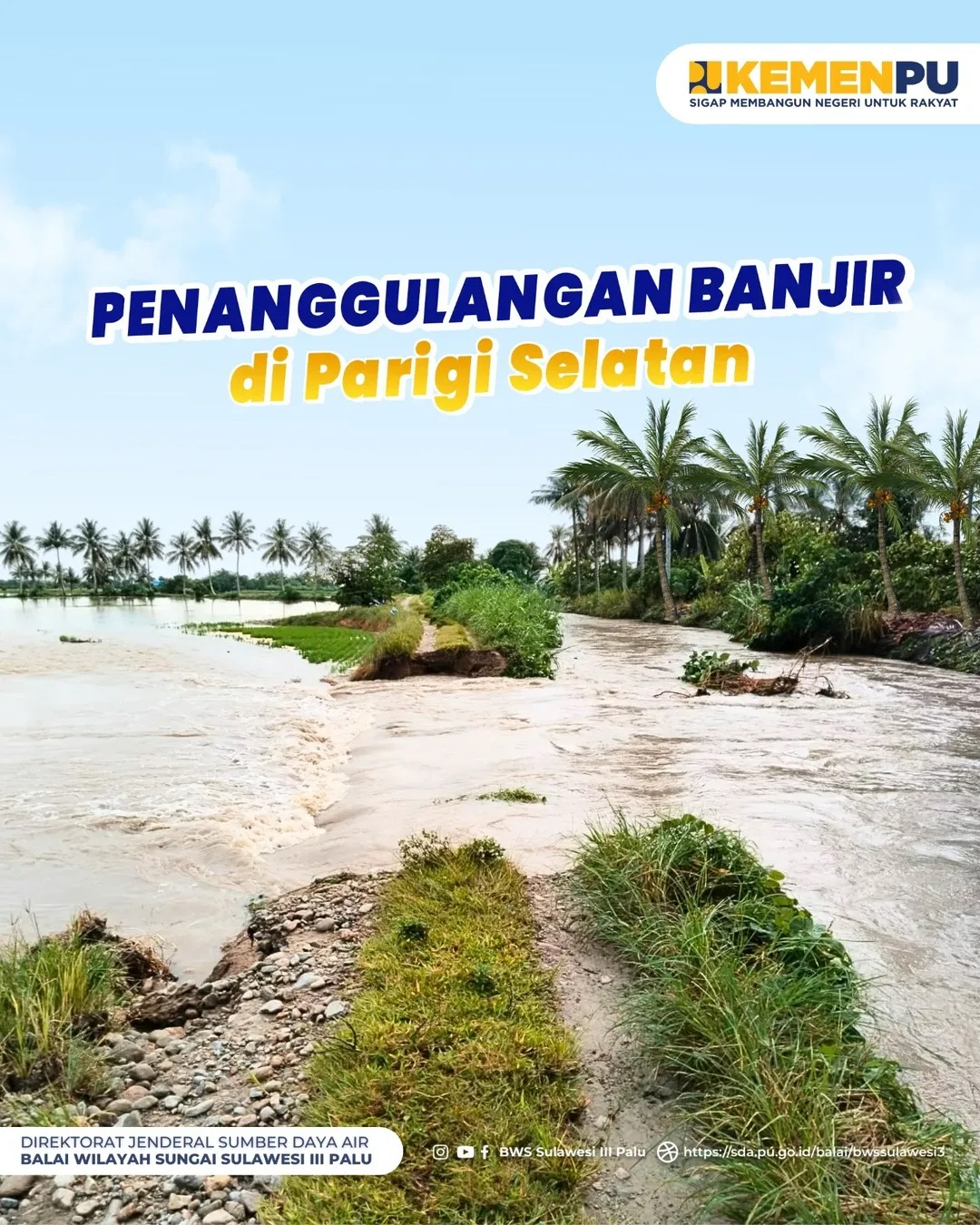 Penanggulangan Banjir di Parigi Selatan