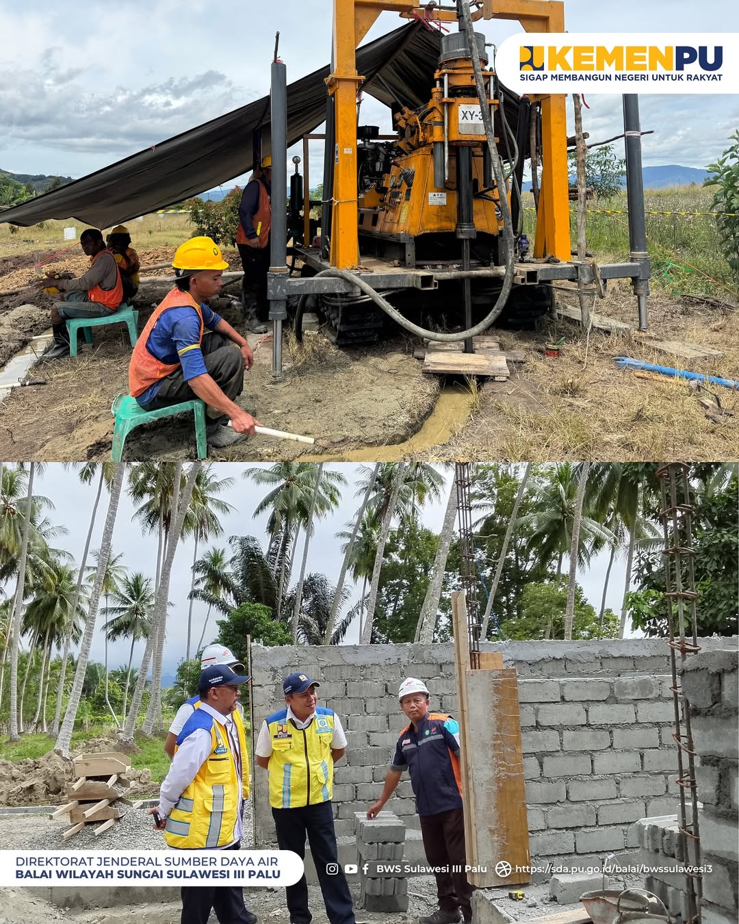 Peninjauan Pembangunan JIAT Sulawesi Tengah