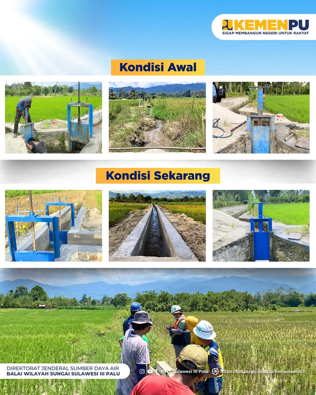 Rehabilitasi Daerah Irigasi Kamarora