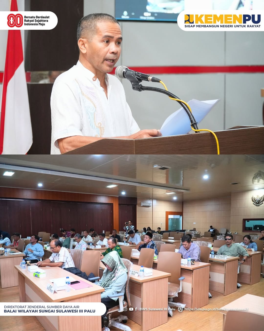 Sidang Pleno IV TKPSDA WS Parigi-Poso
