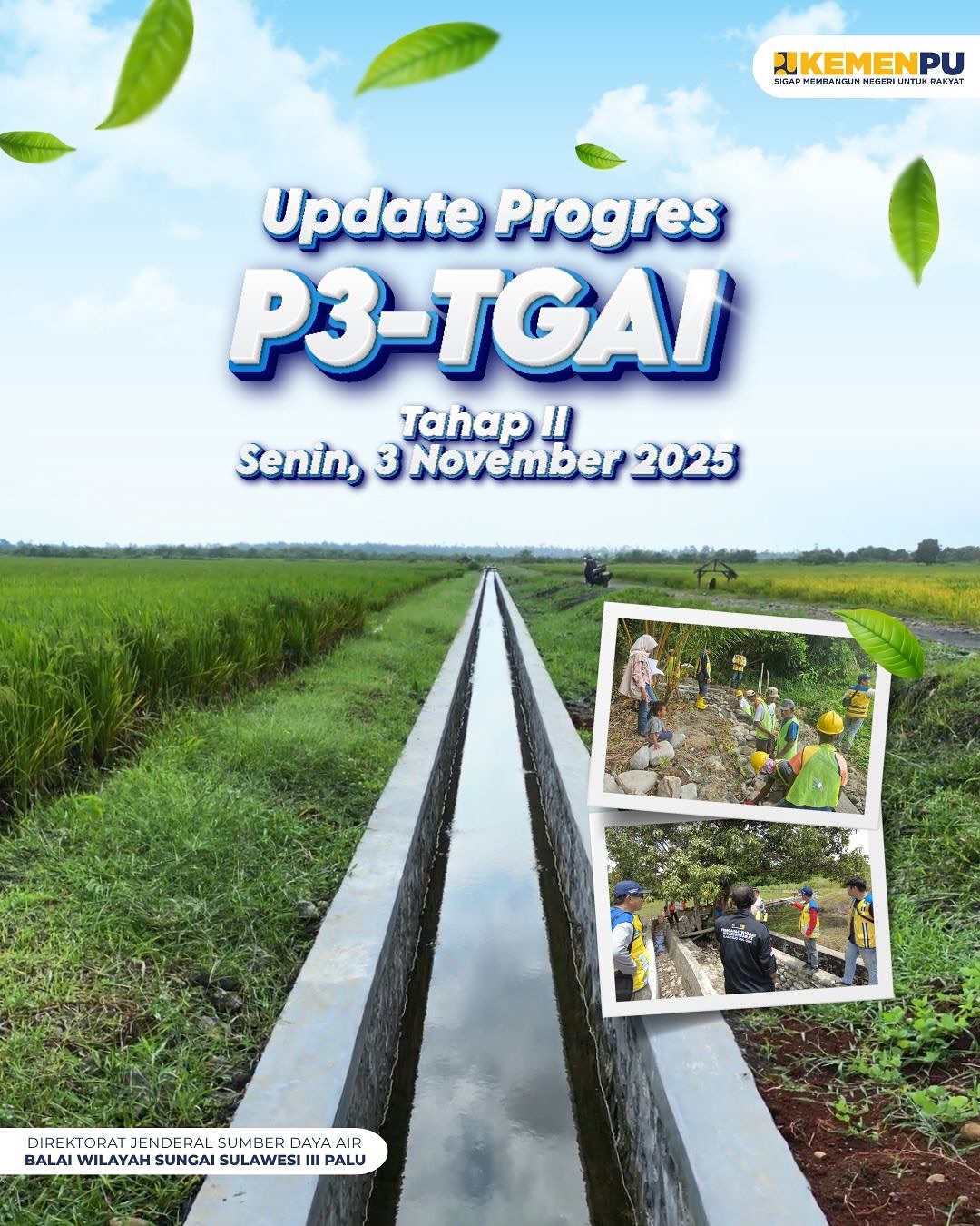 Update Progres P3-TGAI Tahap II Tahun 2025