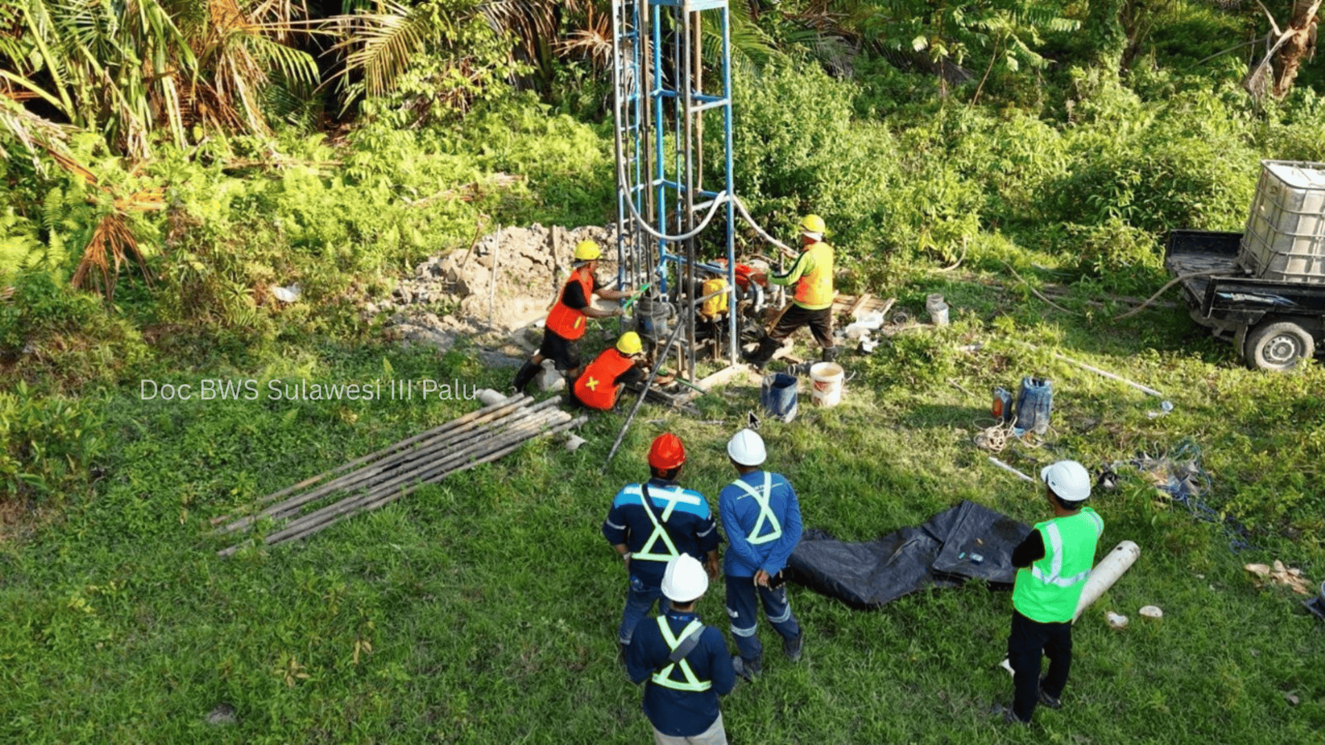 Progres Pekerjaan Pembangunan JIAT di SNVT ATAB BWS Sulawesi III Palu untuk Mendukung Swasembada Pangan