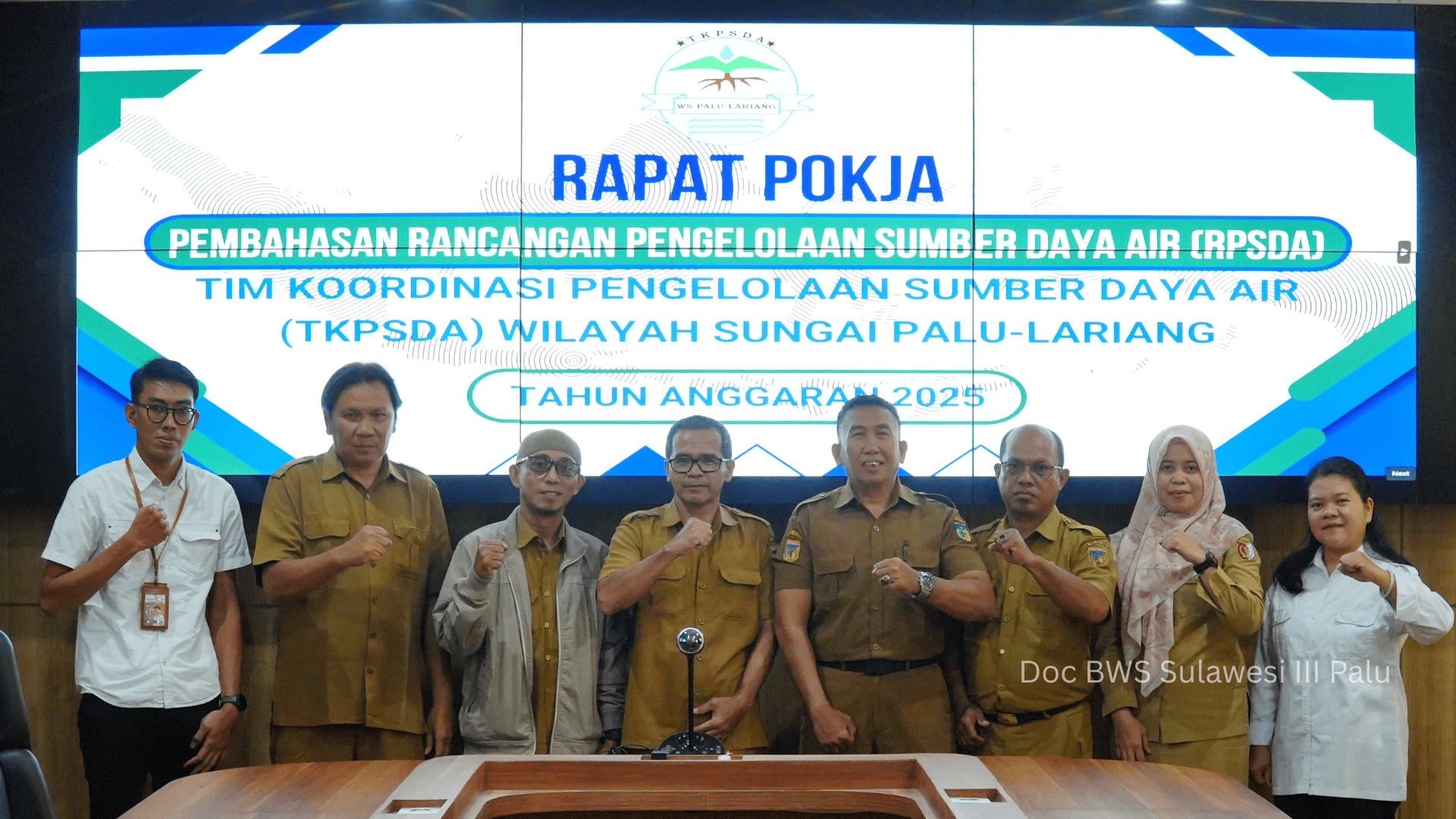 TKPSDA Palu-Lariang Rumuskan Pengelolaan SDA 2025