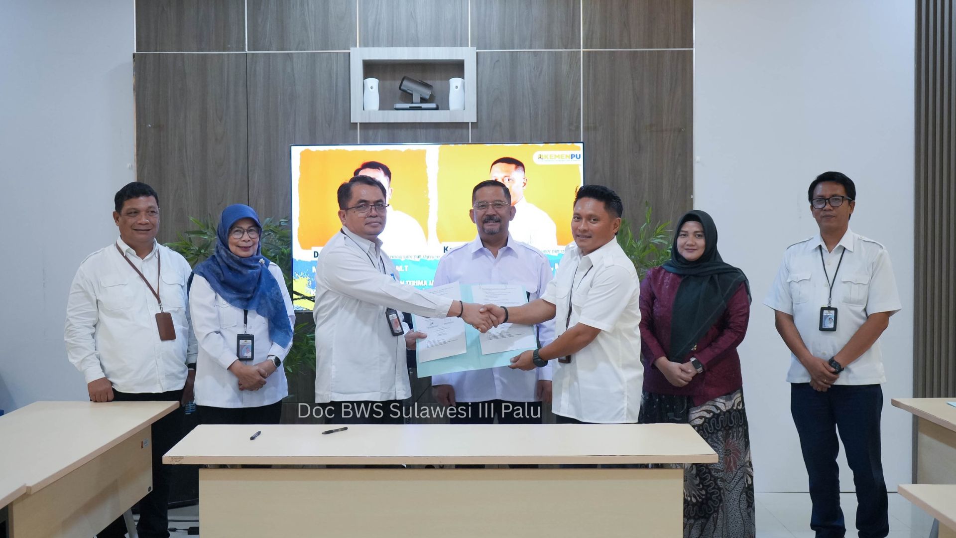 Serah Terima Jabatan Perbendaharaan di Lingkup BWS Sulawesi III Palu