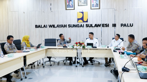 Koordinasi Lintas Instansi Perihal Penanganan Sungai Rawan Banjir di Sulawesi Tengah